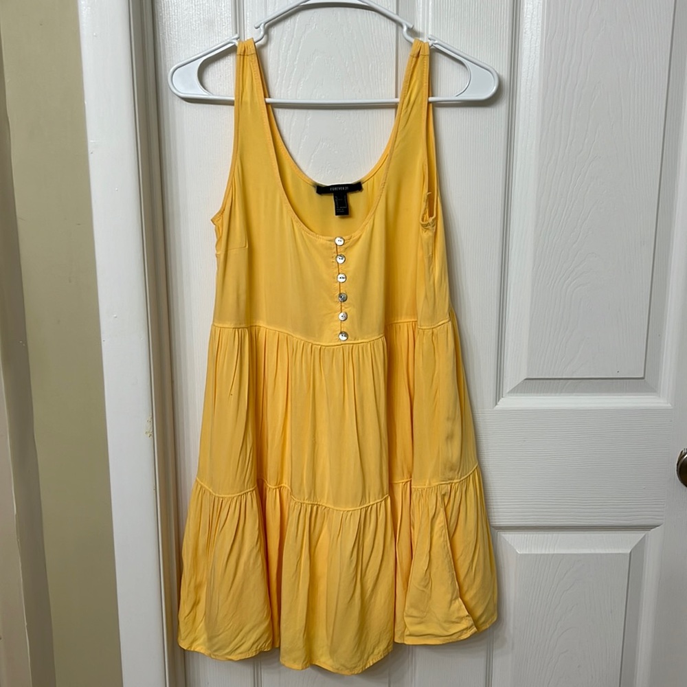 Forever 21 tiered mini dress